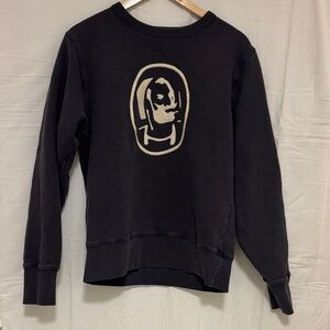 Imogene + Willie logo cotton sweatshirt